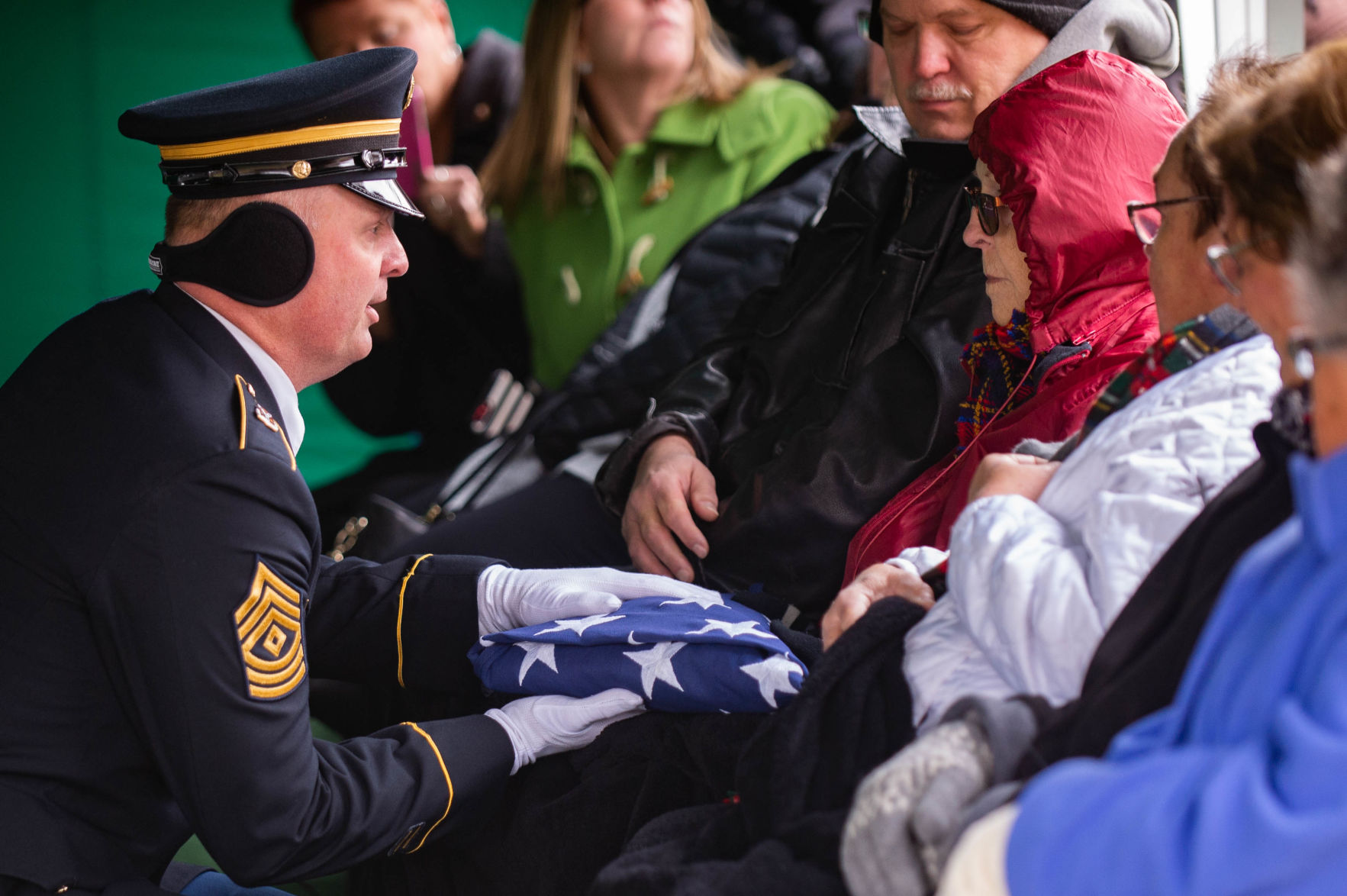 Sgt. Eugene G. McBride burial, 11.12.18